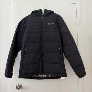 Columbia Black Jacket with Omni-Heat Technology